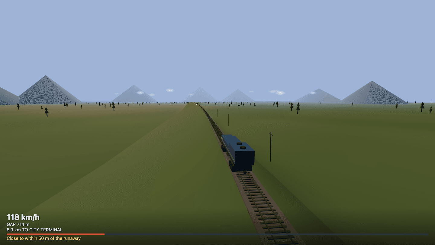 Runaway Train gameplay